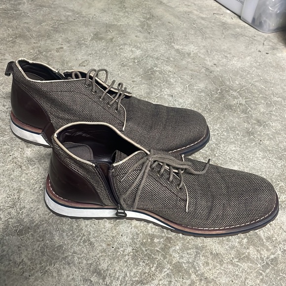 Brown casual shoes for men - Size 9 - Picture 4 of 9
